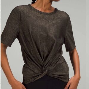 Lululemon Crescent T-Shirt *Spark Metallic. Special Edition.
